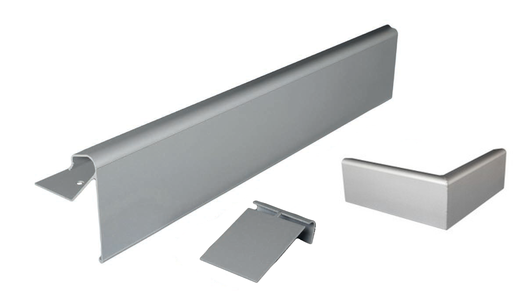 Dachrandprofil/Attikaprofil aus Aluminium - Komplettset Dachrandprofil/Attikaprofil aus Aluminium - Komplettset