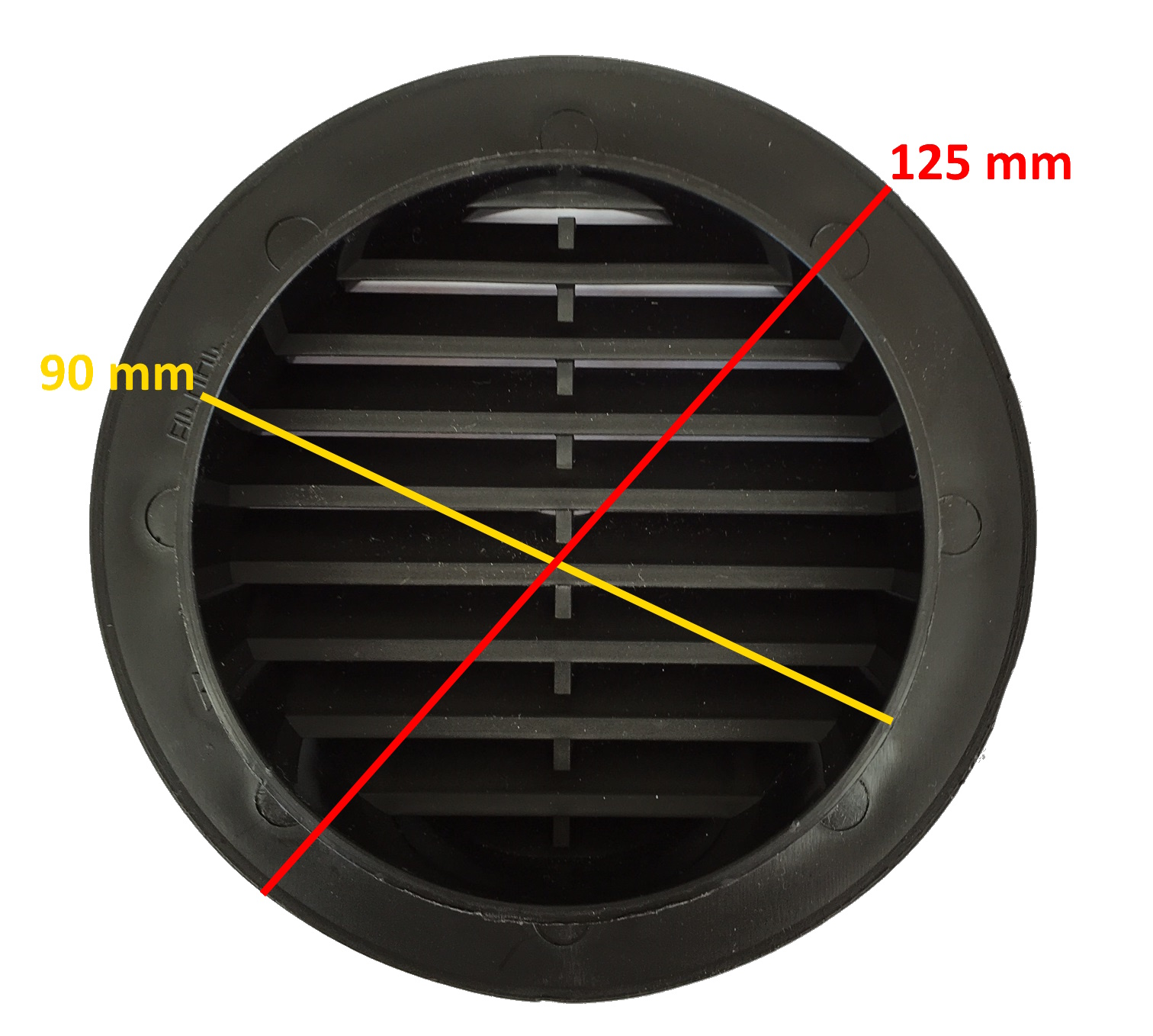 Lüftungsgitter 90 mm
